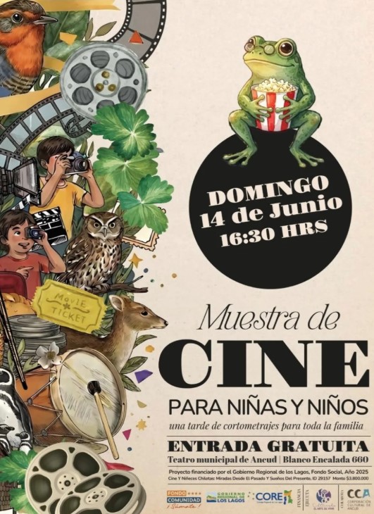 Muestra de Cine para Niñas y Niños en Ancud