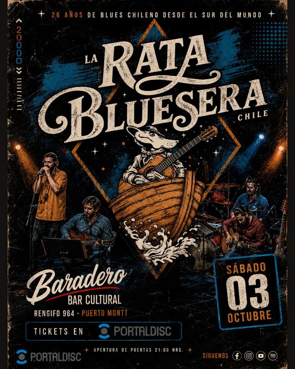 LA RATA BLUESERA EN BARADERO, PUERTO MONTT