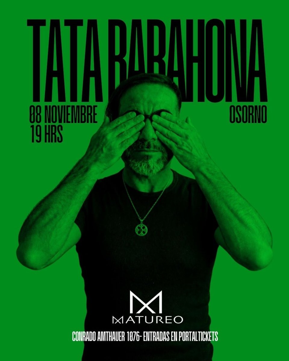 TATA BARAHONA EN MATUREO BAR, OSORNO