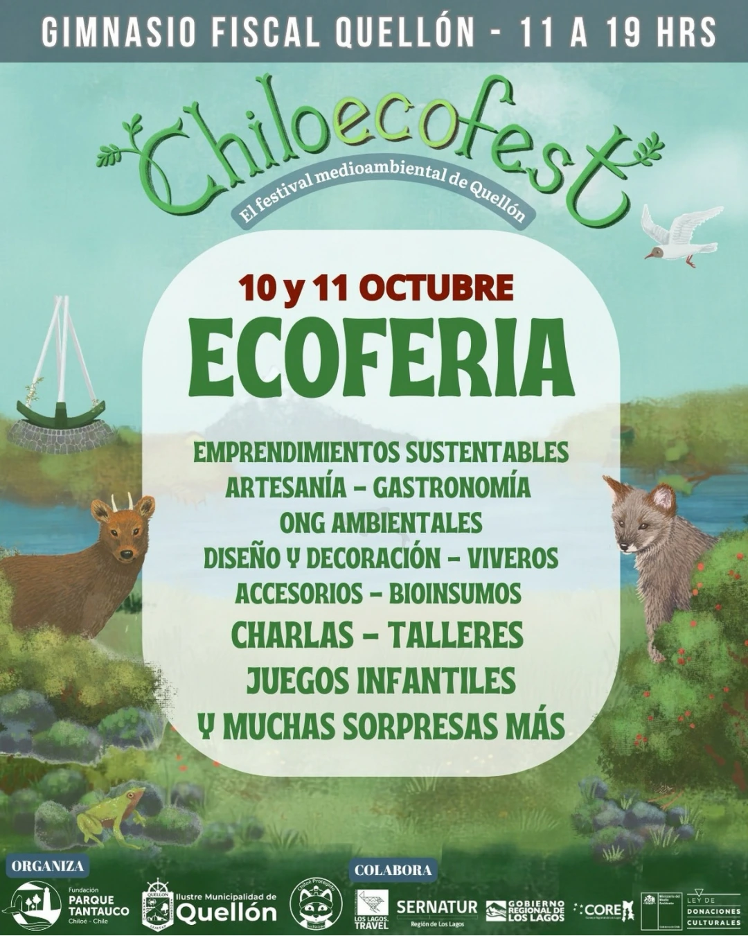 ¡Vuelve Chiloecofest a Quellón! La gran ecoferia familiar para celebrar y cuidar la naturaleza