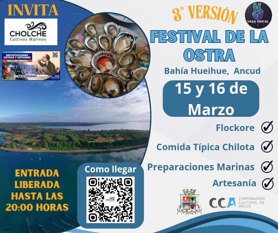 3° Versión del Festival de la Ostra